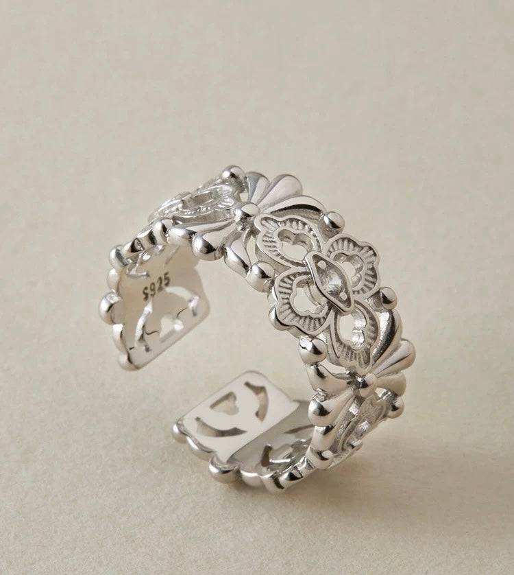 openwork diamond ring，Hermays ring，designer diamond ring，everyday luxury ring，crystal ring for women，daily wear diamond ring，unique designer ring brand，openwork ring luxury