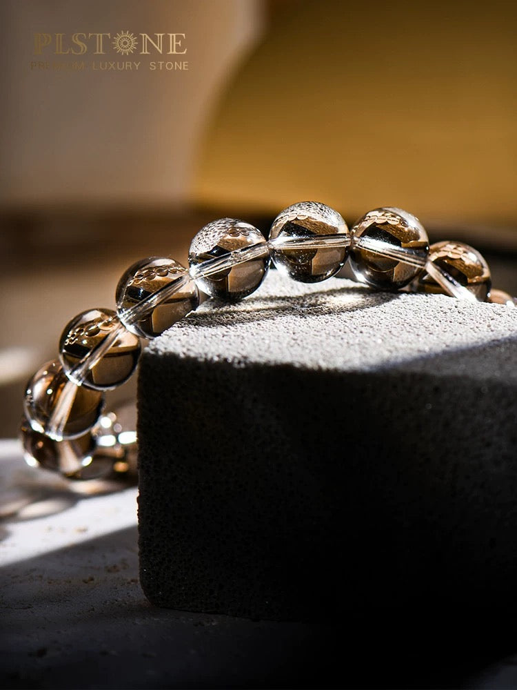 Lemuria High Energy White Crystal Bracelet