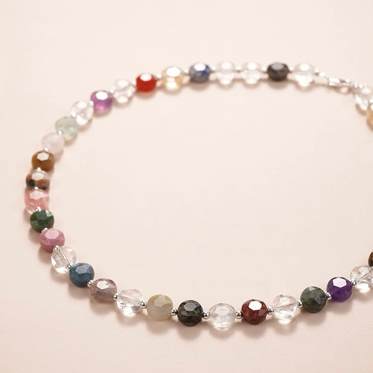Kaleidoscope-Rainbow Crystal Necklace-04，HERMATYS
