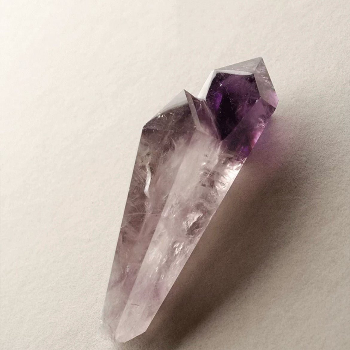 Square Agarwood - Amethyst Bracelet